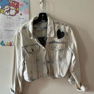 Vintage denim jacket sz m